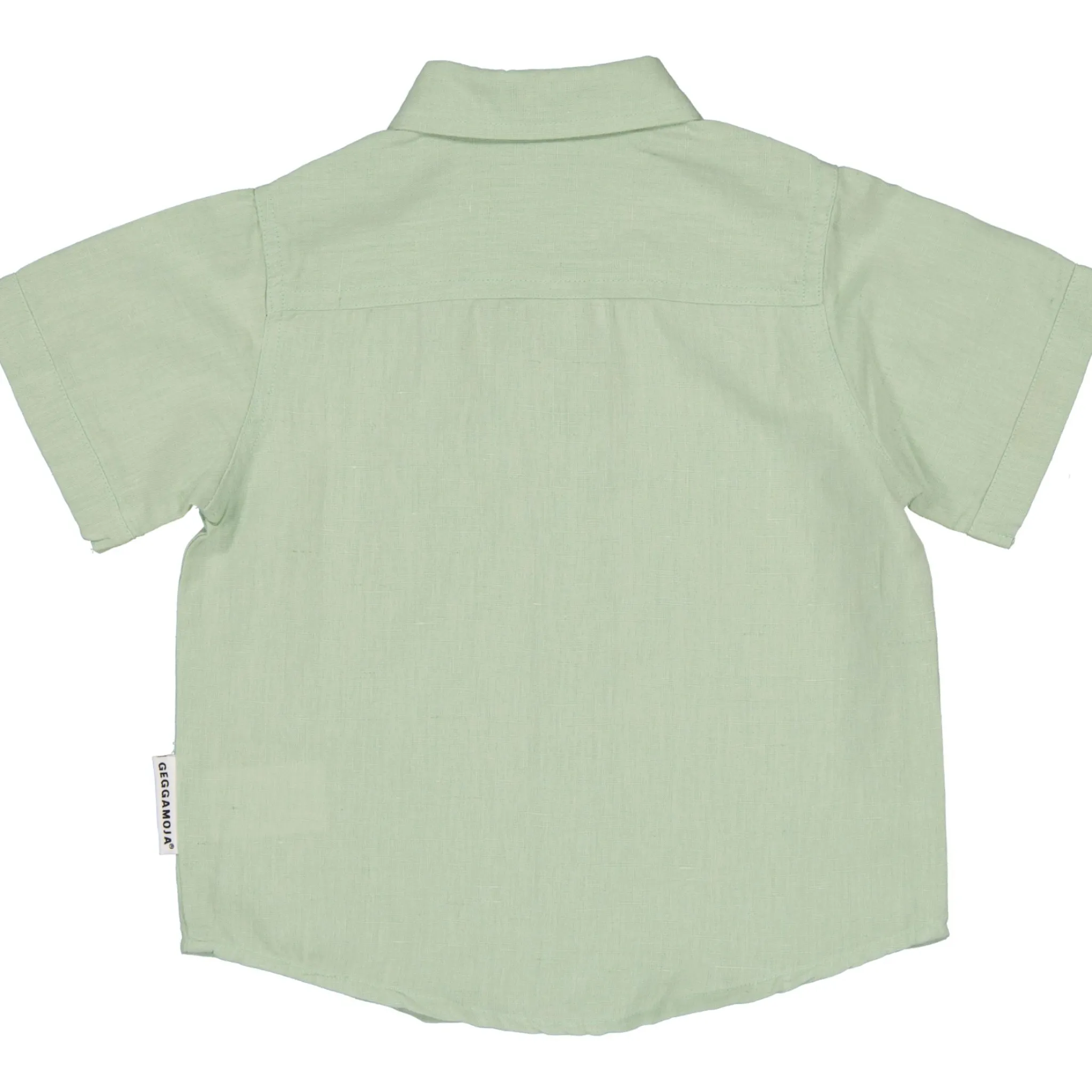 Barn Geggamoja Skjortor<Linneskjorta Mint
