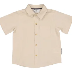 Barn Geggamoja Skjortor<Linneskjorta Natur