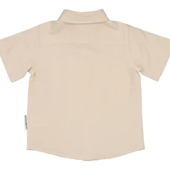 Barn Geggamoja Skjortor<Linneskjorta Natur