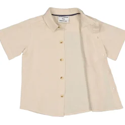 Barn Geggamoja Skjortor<Linneskjorta Natur