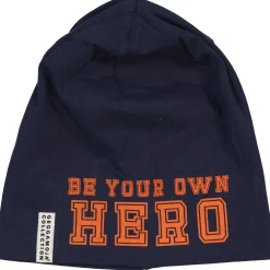 Barn Geggamoja Tunna Mössor<Mössa Aaron Navy