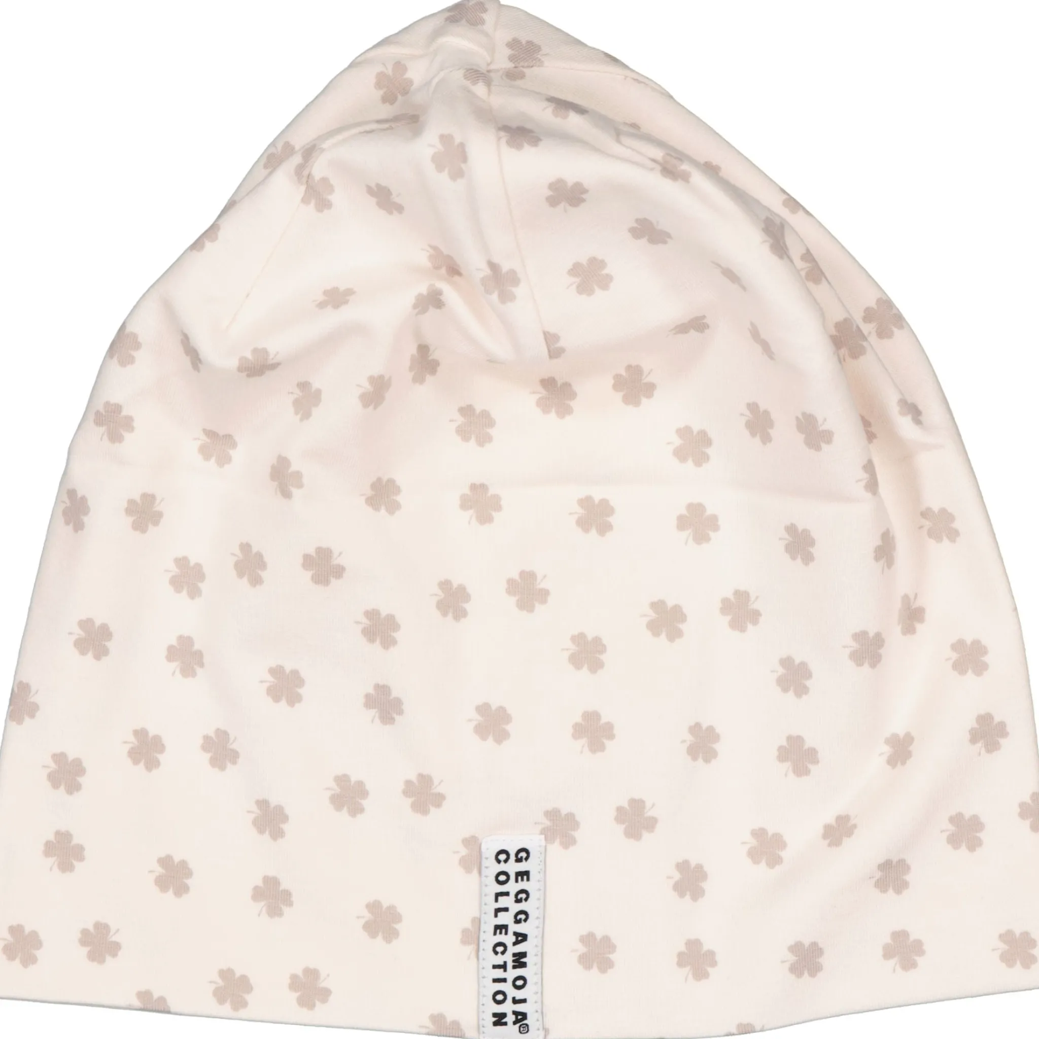 Barn Geggamoja Tunna Mössor|Bambukläder<Mössa Bambu Beige Klöver