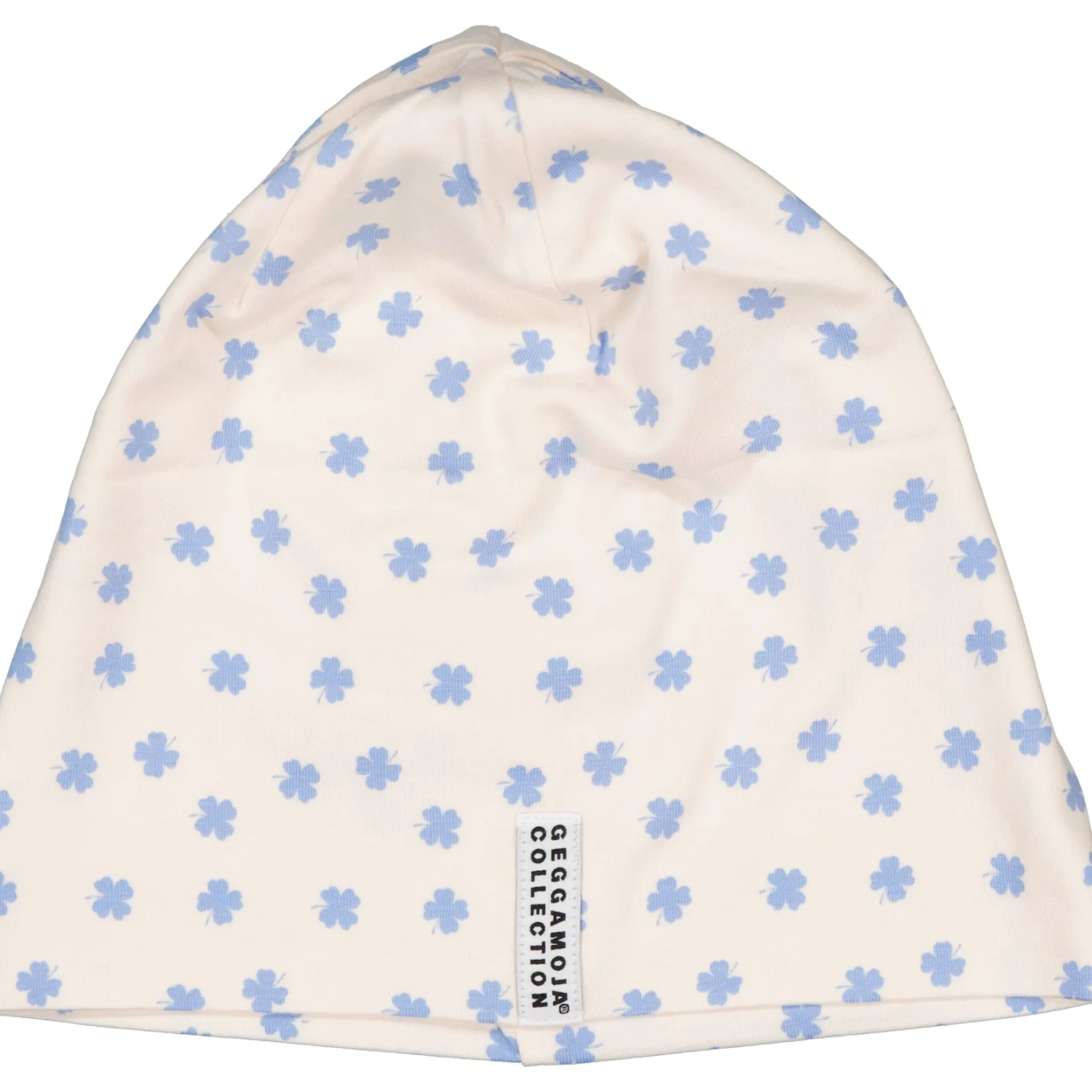 Barn Geggamoja Tunna Mössor|Bambukläder<Mössa Bambu Blå Klöver