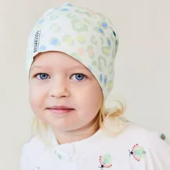 Barn Geggamoja Tunna Mössor|Bambukläder<Mössa Bambu Leo Multi