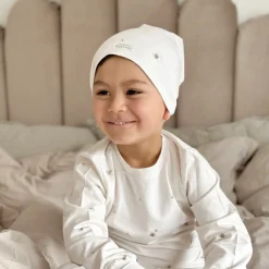 Barn Geggamoja Tunna Mössor|Bambukläder<Mössa Bambu Sweet nature Beige