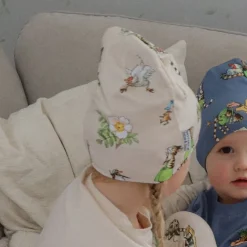 Barn Geggamoja Tunna Mössor<Mössa Pettson och Findus Beige