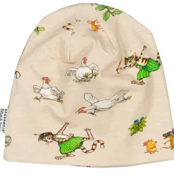 Barn Geggamoja Tunna Mössor<Mössa Pettson och Findus Beige