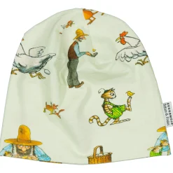 Barn Geggamoja Tunna Mössor<Mössa Pettson och Findus Grön