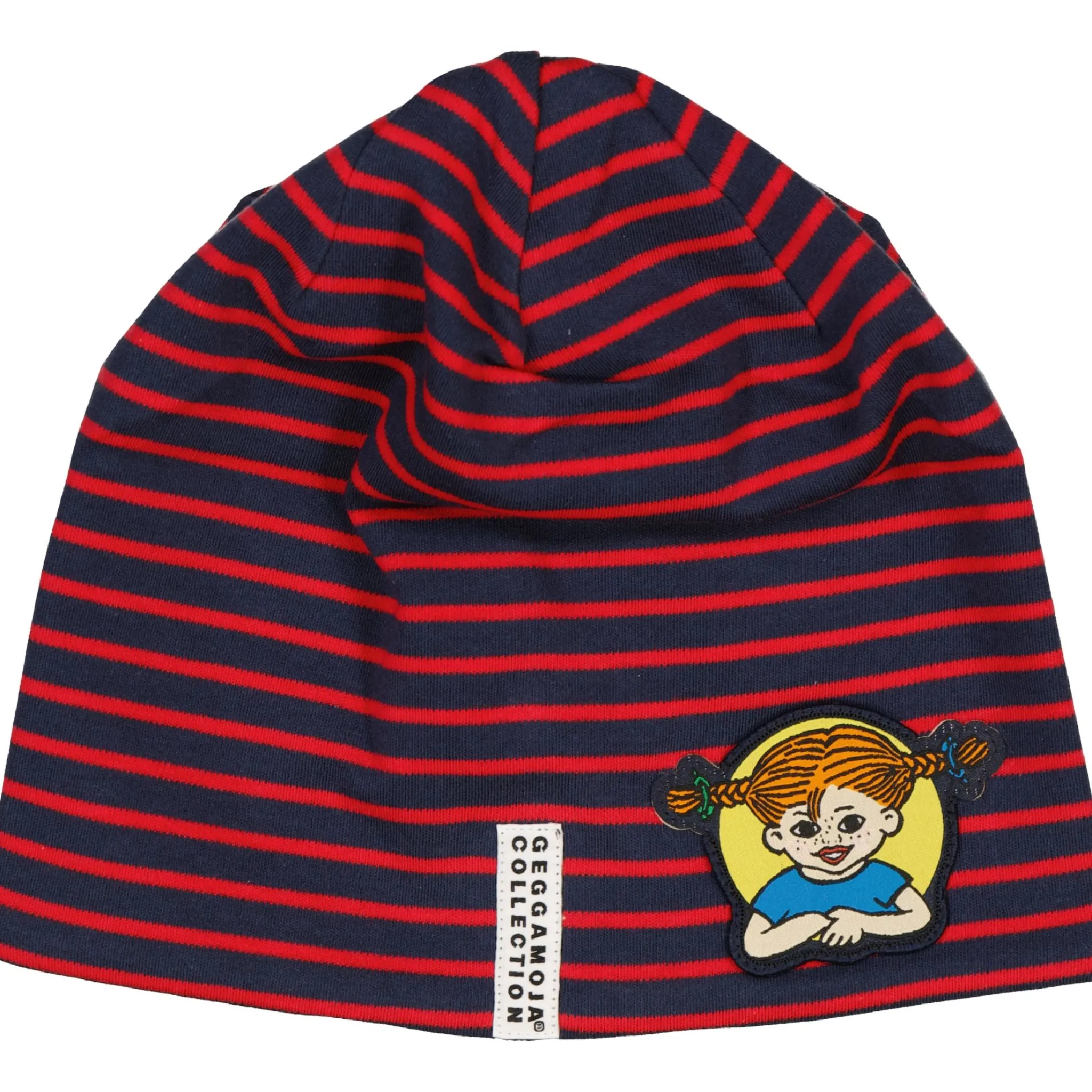 Barn Geggamoja Tunna Mössor|Skal Och Regnkläder<Mössa Pippi Långstrump Röd