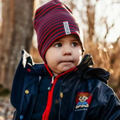Barn Geggamoja Tunna Mössor|Skal Och Regnkläder<Mössa Pippi Långstrump Röd