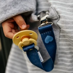 Geggamoja Napphållare<Napphållare Blå Hjärta