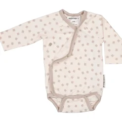 Barn Geggamoja Bambukläder|Nyfödd<Omlottbody Bambu Beige Klöver