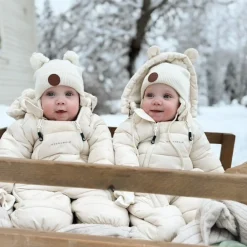 Barn Geggamoja Overaller|Nyfödd<Overall Baby Beige