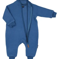 Barn Geggamoja Overaller|Fleecekläder<Overall Ullfleece Blå