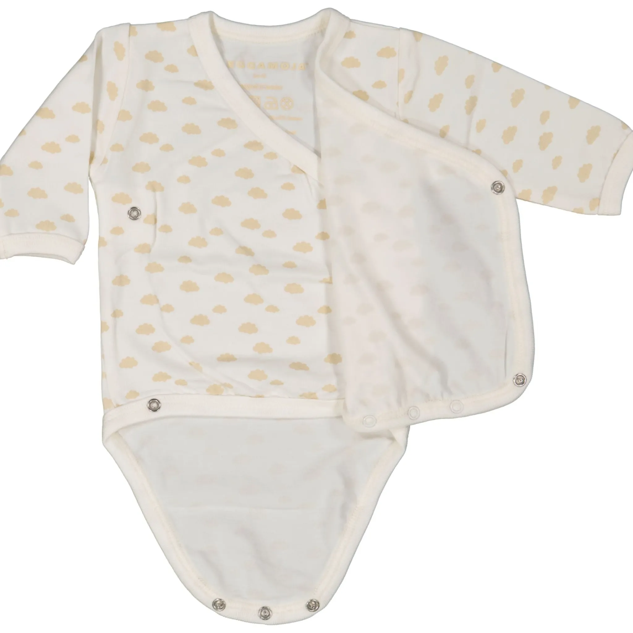 Barn Geggamoja Bodys|Bambukläder<Prematurbody Bambu Beige