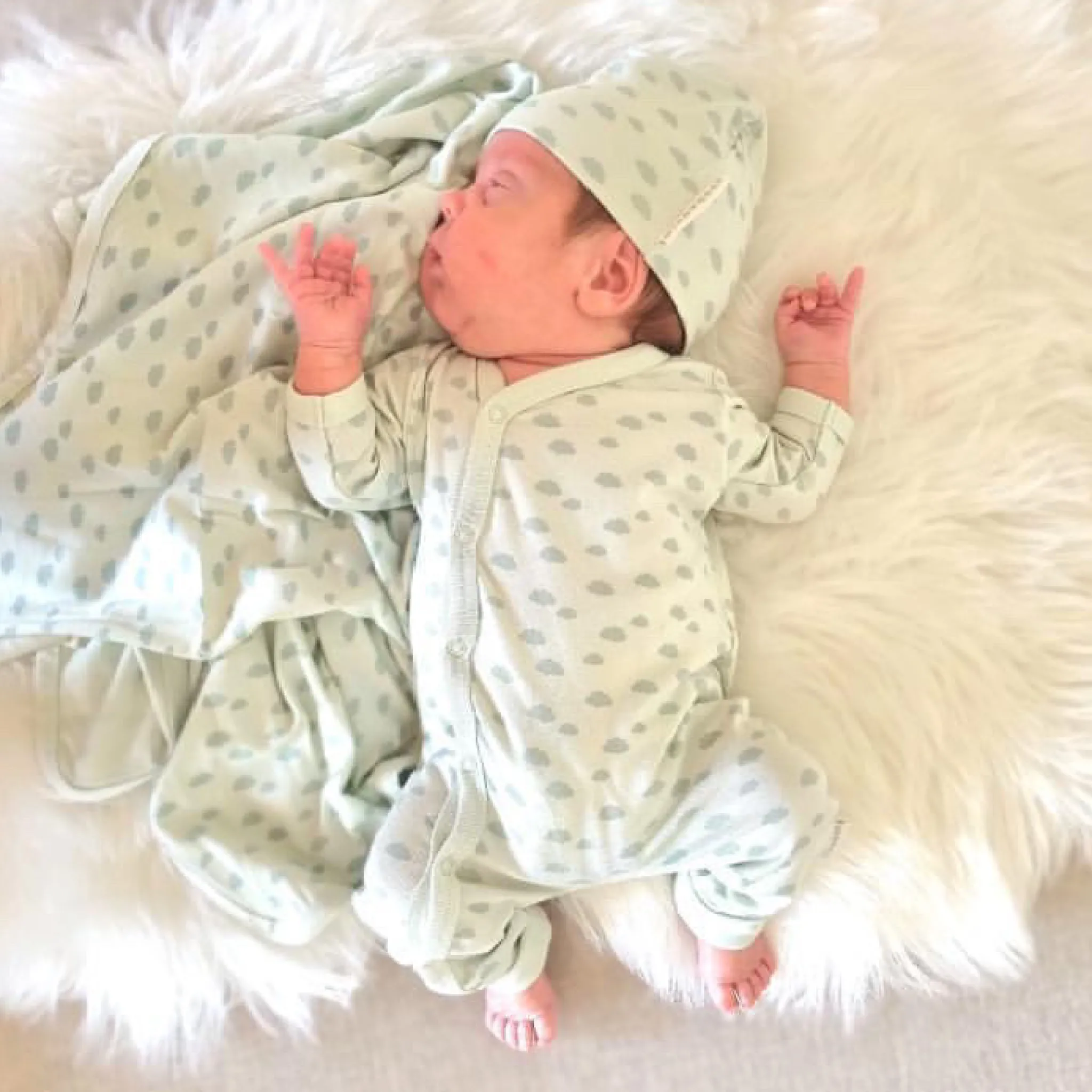 Barn Geggamoja Bodys|Bambukläder<Prematurdräkt bambu Grön