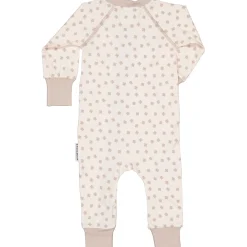 Barn Geggamoja Pyjamas Heldräkt|Bambukläder<Pyjamas Bambu Beige Klöver