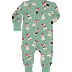 Barn Geggamoja Pyjamas Heldräkt|Bambukläder<Pyjamas Bambu Doddi Jul