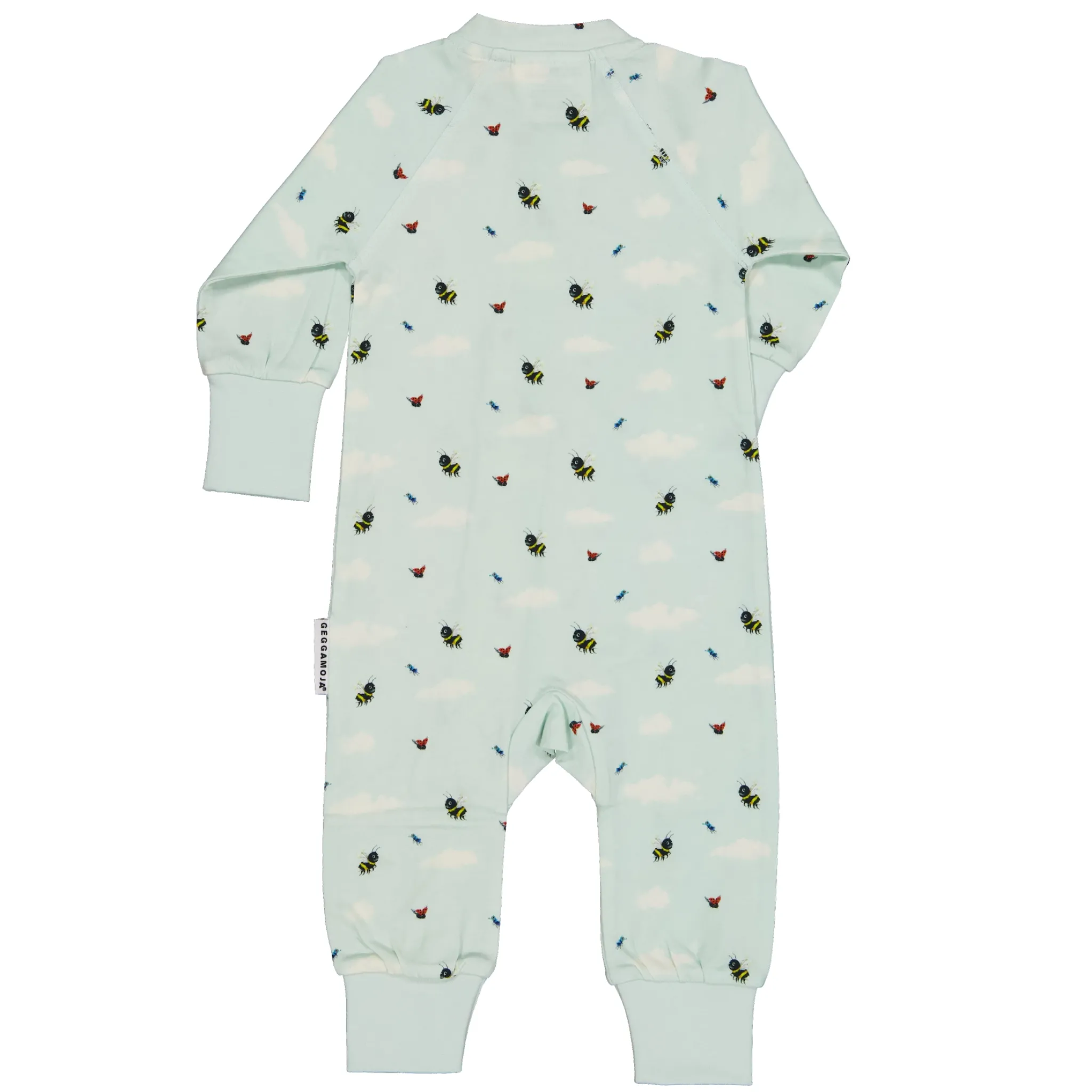 Barn Geggamoja Pyjamas Heldräkt<Pyjamas Humlan Djojj Mint