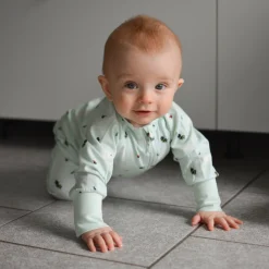 Barn Geggamoja Pyjamas Heldräkt<Pyjamas Humlan Djojj Mint