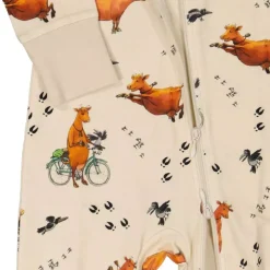 Barn Geggamoja Pyjamas Heldräkt<Pyjamas Mamma Mu och Kråkan Beige