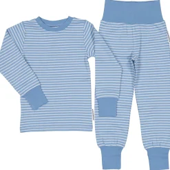 Barn Geggamoja Pyjamas Tvådelad<Pyjamas tvådelad Blå