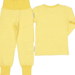 Barn Geggamoja Pyjamas Tvådelad<Pyjamas tvådelad Gul