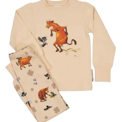 Barn Geggamoja Pyjamas Tvådelad<Pyjamas Tvådelad Mamma Mu och Kråkan Beige