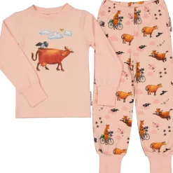 Barn Geggamoja Pyjamas Tvådelad<Pyjamas Tvådelad Mamma Mu och Kråkan Rosa