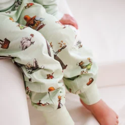 Barn Geggamoja Pyjamas Tvådelad<Pyjamas tvådelad Pettson och Findus Grön