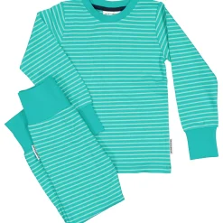 Barn Geggamoja Pyjamas Tvådelad<Pyjamas tvådelad Turkos