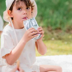 Barn Geggamoja Shorts|T-Shirts<Pyjamas-set Bambu Klöver Beige