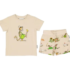 Barn Geggamoja Pyjamas Heldräkt<Pyjamas-set Pettson och Findus Beige