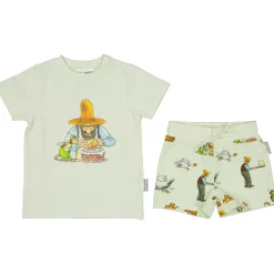 Barn Geggamoja Pyjamas Heldräkt<Pyjamas-set Pettson och Findus Grön
