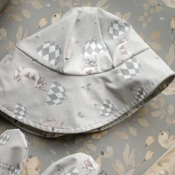 Barn Geggamoja Solhattar Och Kepsar|Skal Och Regnkläder<Regnhatt/Sydväst Mrs Mighetto Acorn