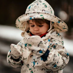 Barn Geggamoja Solhattar Och Kepsar|Skal Och Regnkläder<Regnhatt/Sydväst Pippi Långstrump Beige
