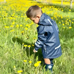 Barn Geggamoja Jackor|Skal Och Regnkläder<Regnjacka Navy