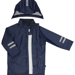 Barn Geggamoja Jackor|Skal Och Regnkläder<Regnjacka Navy