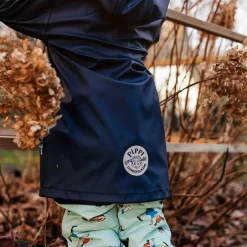 Barn Geggamoja Jackor|Skal Och Regnkläder<Regnjacka Pippi Långstrump Marinblå