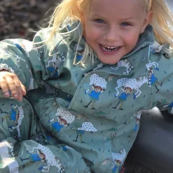 Barn Geggamoja Skal Och Regnkläder|Fleecekläder<Regnkläder Fleecefodrat Pippi Långstrump