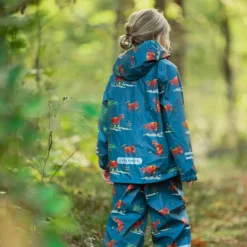 Barn Geggamoja Skal Och Regnkläder<Regnset Mamma Mu Grön