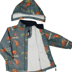 Barn Geggamoja Skal Och Regnkläder<Regnset Mamma Mu Grön