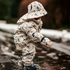 Barn Geggamoja Skal Och Regnkläder<Regnvantar Pippi Långstrump Beige