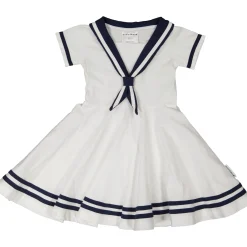 Barn Geggamoja Klänningar<Seglarklänning Vit