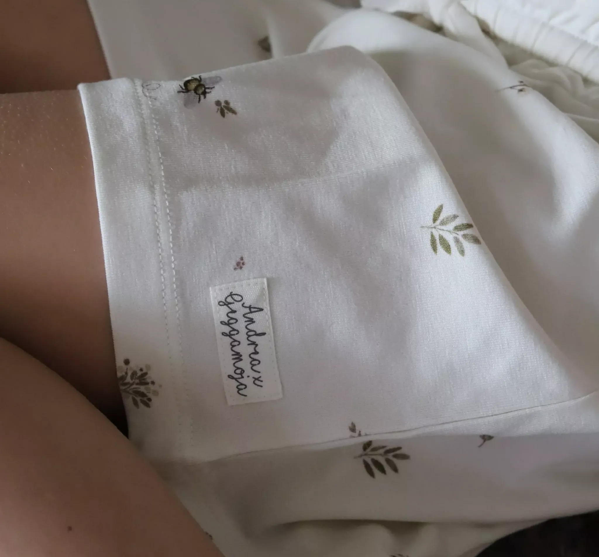 Barn Geggamoja Shorts|Bambukläder<Shorts Bambu Sweet nature Beige