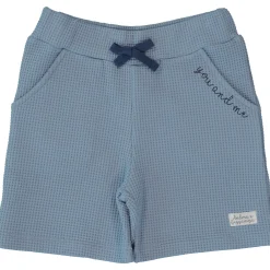 Barn Geggamoja Shorts<Shorts Waffle Dusty Blue