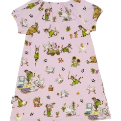 Barn Geggamoja Klänningar<Singoallaklänning Pettson och Findus Lila