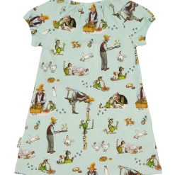 Barn Geggamoja Klänningar<Singoallaklänning Pettson och Findus Mint