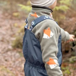 Barn Geggamoja Överdragsbyxor|Skal Och Regnkläder<Skalbyxa hög Navy