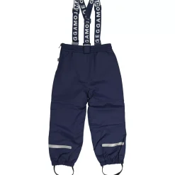 Barn Geggamoja Överdragsbyxor|Skal Och Regnkläder<Skalbyxa Marinblå